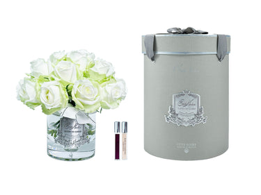 Grand Rose Bud Bouquet - Silver Badge - Green - LRB12 (Carton of 1)